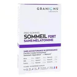 GRANIONS Somdor+ Fort 30 comprimés