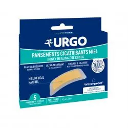 URGO Pansements cicatrisants au miel naturel x5
