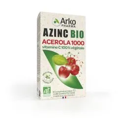 ARKOPHARMA Azinc Bio Acerola 1000 30 comprimés à croquer