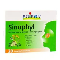 BOIRON Sinuphyl x20 comprimés