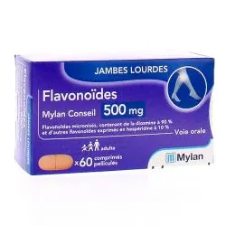 MYLAN Flavonoides 500mg x60 comprimés