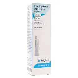 MYLAN Ciclopirox Olamine 1% Crème tube 30gr