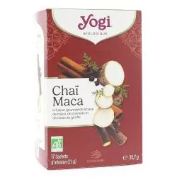YOGI TEA Infusion Chai Maca Bio x17 Sachets