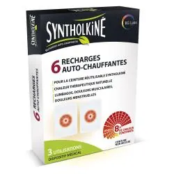 SYNTHOLKINE Recharges auto-chauffantes x6