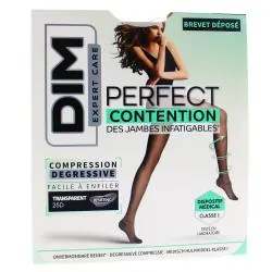 DIM Perfect contention - Collant transparent 25D couleur gazelle