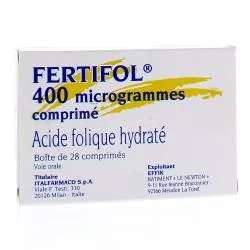 EFFIK Fertifol 400 microgrammes comprimés 3764382