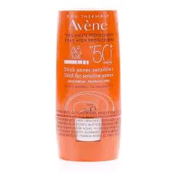 AVÈNE Stick zones sensibles SPF50 baton 8g