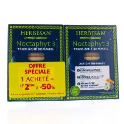 HERBESAN Noctaphyt 3 Tricouche sommeil 30 comprimés