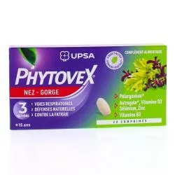 UPSA Phytovex Nez gorge x20 comprimés