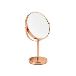 VITRY Miroir grossissant sur pied or rose  zoom x10