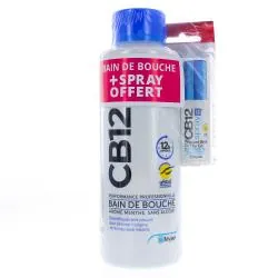 CB12 Bain de bouche 500 ml + Spray buccal offert