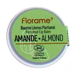 FLORAME Baume à lèvres parfumé bio Amande 12g