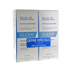 DUCRAY Kélual DS - Shampooing Traitant anti-pelliculaire lot de 2 x 100ml