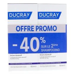 DUCRAY Kélual DS - Shampooing Traitant anti-pelliculaire lot de 2 x 100ml