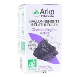 ARKOPHARMA Arkogelules - Charbon Végétal Bio 80 gélules