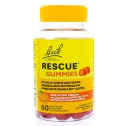 LES FLEURS DE BACH Rescue - Gummies gout orange x60