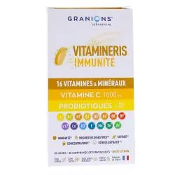 GRANIONS Vitamineris Immunité 1000mg 30 comprimés effervescents