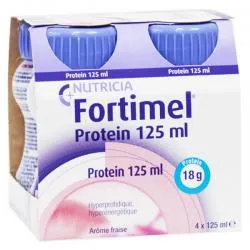NUTRICIA Fortimel Protein saveur fraise 4x200ml