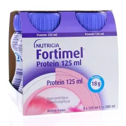 NUTRICIA Fortimel Protein saveur fraise 4x200ml