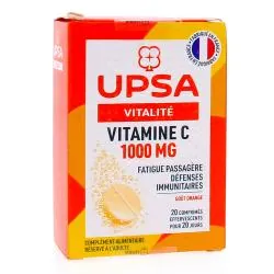 UPSA Vitamine C 1000mg x20 Comprimés effervescents
