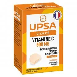 UPSA Vitamine C 500mg 30 comprimés à croquer