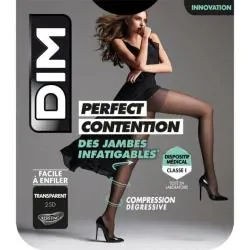 DIM Perfect contention - Collant transparent 25D couleur noir