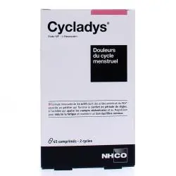 NHCO Santé - Cycladys Douleurs du cycle menstruel x45 comprimés
