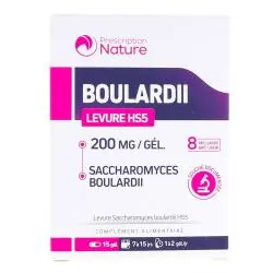 PRESCRIPTION NATURE Boulardii 200 mg 15 gélules