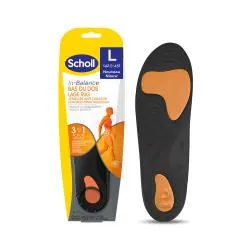 SCHOLL In-Balance - Semelles In-Balance Anti-douleur Bas du Dos taille 42,5/45