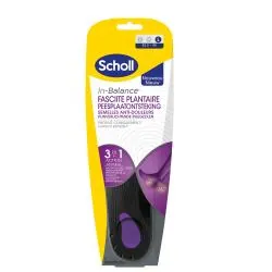 SCHOLL In-Balance - Semelles Anti-Douleurs Fasciite Plantaire taille 42.5/45