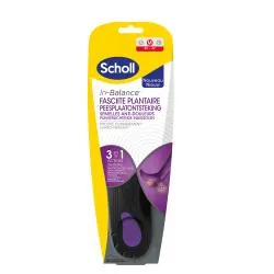 SCHOLL In-Balance - Semelles Anti-Douleurs Fasciite Plantaire taille 40/42