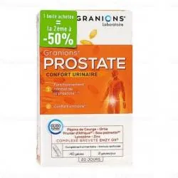 GRANIONS Prostate lot de 2 boites de 40 gélules