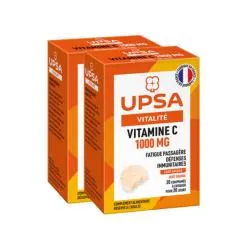 UPSA Vitalité Vitamine C 1000mg à croquer lot de 2 x 20 comprimés