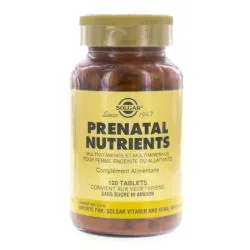 SOLGAR Prenatal nutrients x120 tablettes