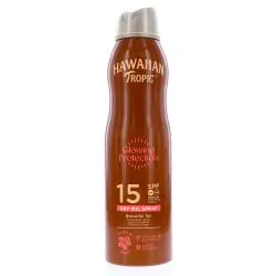 HAWAIIAN TROPIC Brume huile sèche Huile d'argan SPF15 Spray 177ml