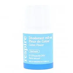 RESPIRE Déodorant Roll on Fleur coton 15ml