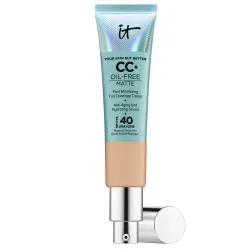 IT COSMETICS Your Skin But Better CC+ Cream Oil Free Matte SPF 40 Tube 32ml medium tan