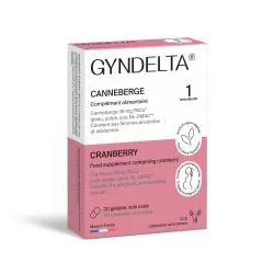 GYNDELTA Protecteur urinaire 36 mg PACs 30 gélules