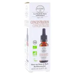 ELIXIRS & CO Fleur de Bach composition concentration bio 20ml