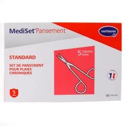 MEDISET PANSEMENT Standard Set de pansement pour plaies chroniques.