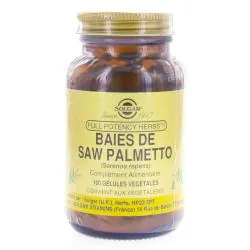 SOLGAR Baies de Saw Palmetto 100 gélules