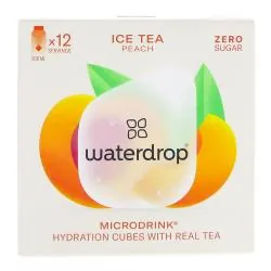 WATERDROP Microdrink Ice Tea Pêche x12