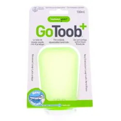 GoToob+ Tube de voyage souple 1 tube 100ml vert