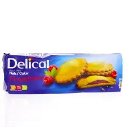 DELICAL Nutra'Cake HC/HP - Biscuit Fourré Framboise x9