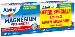 ALVITYL Magnesium Vitamine B6 Lot de 2