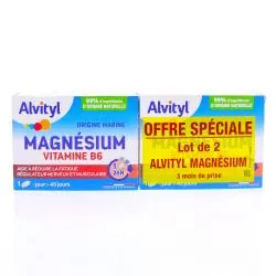 ALVITYL Stress & Sommeil - Magnesium Vitamine B6 Lot de 2