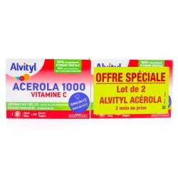 ALVITYL Vitalité - Acerola 1000 Vitamine C Lot de 2
