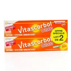 VITASCORBOL C1000 vitamine C 1000mg gout Orange Pressée