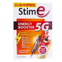 NUTREOV Stim E Energy Booster 5G 20 ampoules + 10 offertes