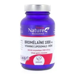 PHARM NATURE Bromelaïne 1000mg x60 gélules